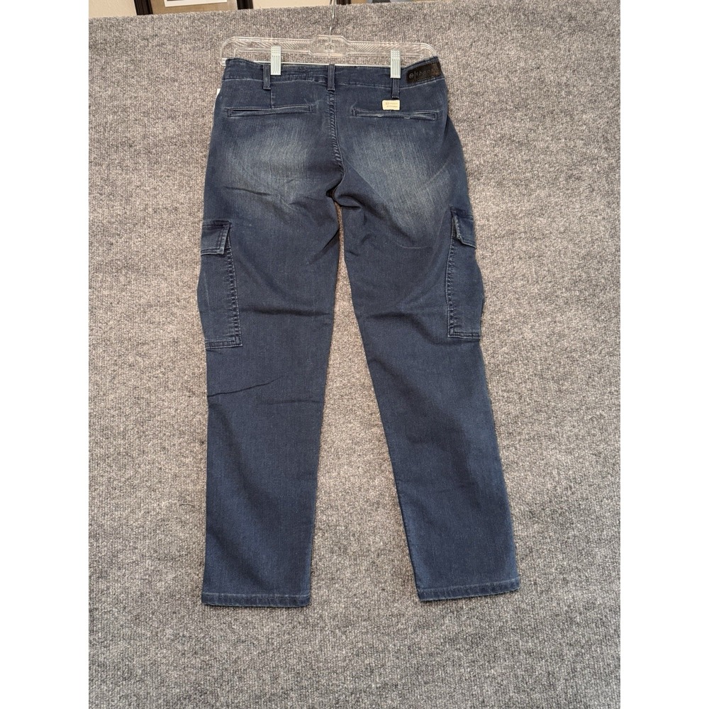 AG x THEORY Standard Issue Slim Cargo Cropped Capri Jeans NWT Womens 4/27 - Picture 4 of 9